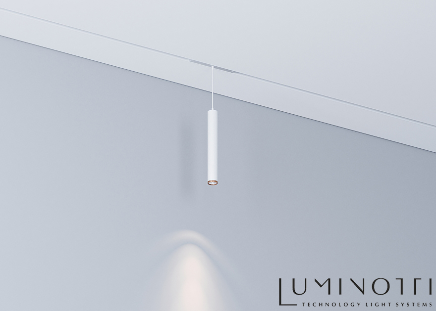 Светильник ROX, сис. SLIMLINE. Тип магн. White 10W SMART DIM CRI90 3000-6000K 300x40мм