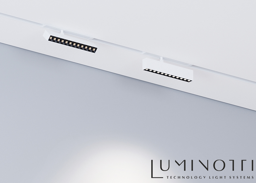 Светильник PINFLAT MACK, система SLIMLINE. White 9W SMART DIM CRI90 CREE ССТ TRIX 3000-6000К