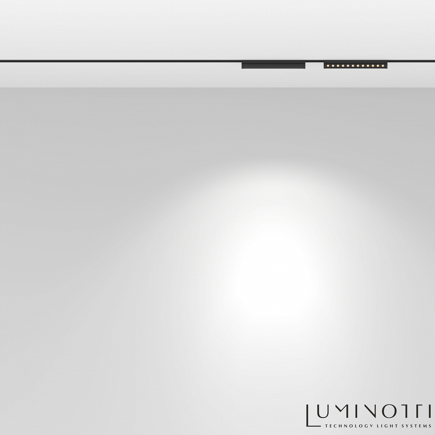 Светильник TURNER MASK, Luminotti система GENESIS 48V, 15W, 3000K, BLACK, магнитный