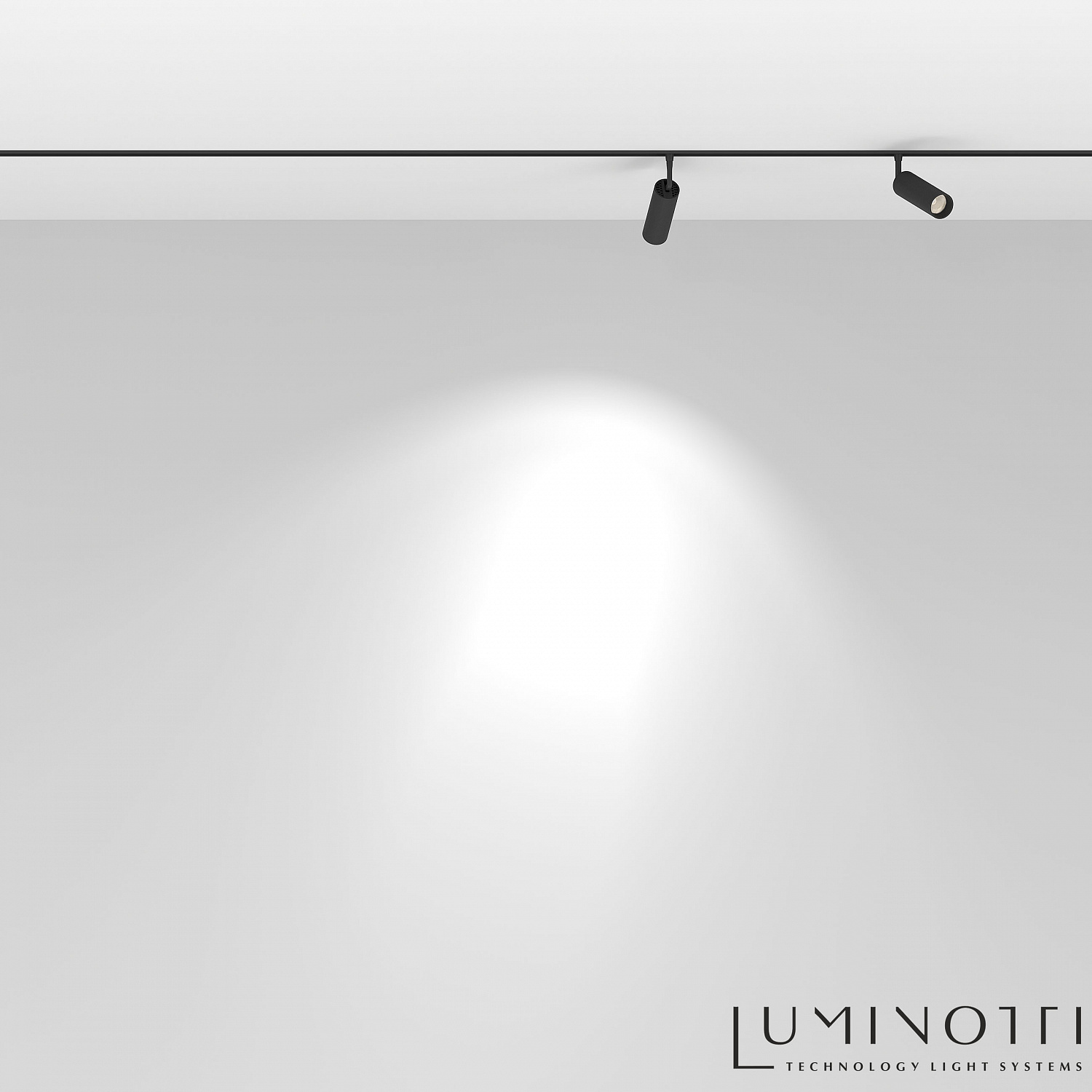 Светильник SPOTT, Luminotti система GENESIS 48V, 10W, 3000K, BLACK, магнитный